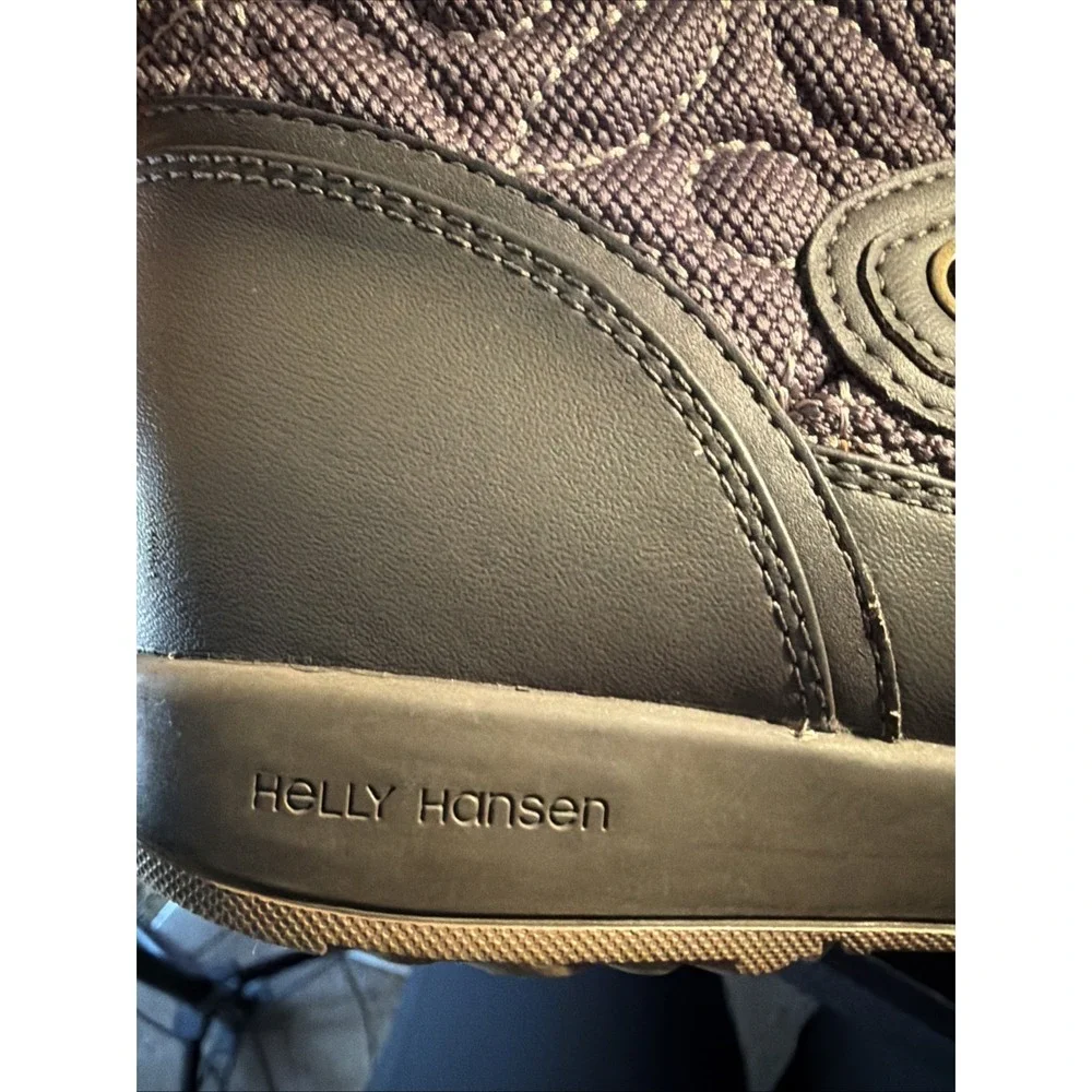 Helly Hansen Women's‎ Garibaldi Quilted Olive  Gray Tall Insulated Boots Size 6